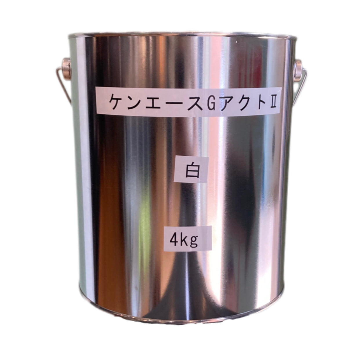 ケンエースGアクト3 白/ホワイト ツヤけし 4kg(約14平米分)【125366 