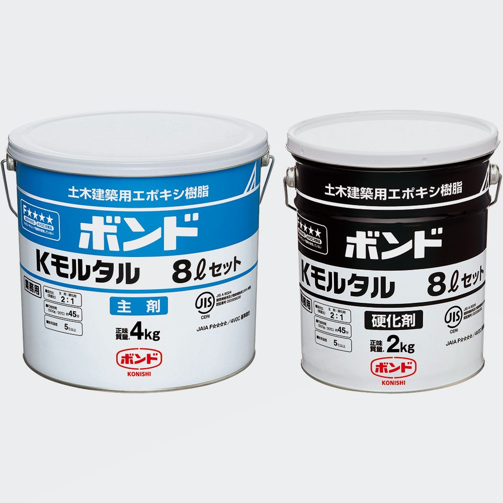 即日出荷】ボンドKモルタル 6kgセット コニシ株式会社 補修用充てん材