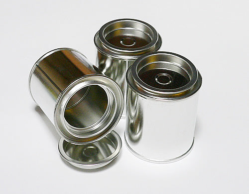 空缶【丸1/12L】　塗料の小分けに便利な空き缶