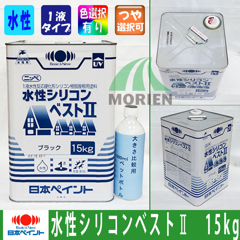 日本ペイント 塗料 水性シリコンベスト瓦用 7L グレー