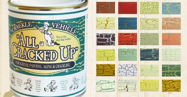 魔法のアンティーククラック塗料【オールクラックアップ#1739】