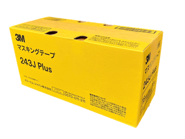 243J(10ケース/大箱)3M黄色建築用マスキングテープ 10ケース【11624 243J(10ケース/大箱)3M黄色建築用マスキングテープ 10ケース【11624