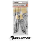 ペイントブラシ 6本セット ROLLINGDOG(ローリングドッグ) 軽量 万能 刷毛 セット DIY