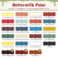 バターミルクペイント【946ml】【全23色】【Buttermilk Paint/Old Village(オールドビレッジ)】 赤ちゃんにも安心な水性ペンキ 自然塗料