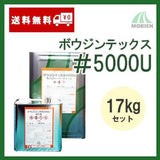 ボウジンテックス5000U 調色品(淡彩) ツヤあり 17kgセット(約50～61平米分) 水谷ペイント