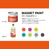 MAGNET PAINTセット(マグネットペイントセット) 全7色(約1平米分) カラーワークス